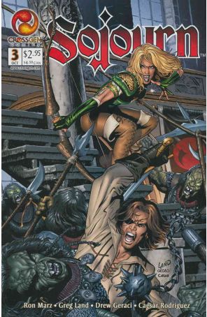 Sojourn (CrossGen) 3 published by CrossGen with cover art by Greg Land