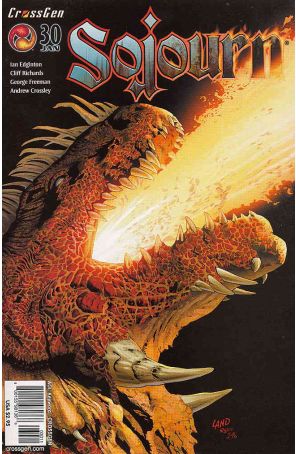 Sojourn (CrossGen) 30 published by CrossGen with cover art by Greg Land