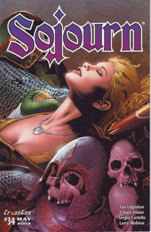 Sojourn (CrossGen) 34 published by CrossGen with cover art by Greg Land