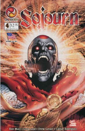 Sojourn (CrossGen) 4 published by CrossGen with cover art by Greg Land