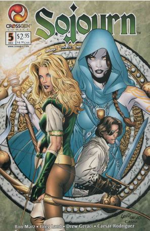Sojourn (CrossGen) 5 published by CrossGen with cover art by Greg Land