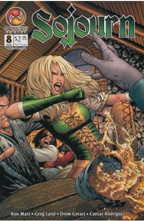 Sojourn (CrossGen) 8 published by CrossGen with cover art by Greg Land