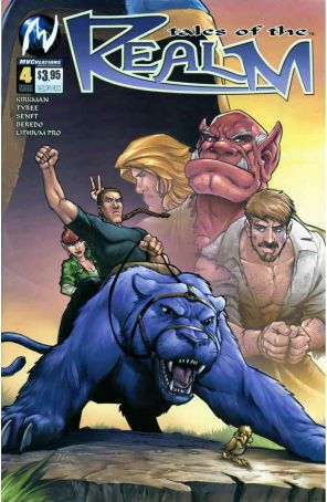 Tales of the Realm 4 published by  MVCreations with cover art by Matt Tyree