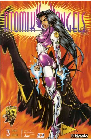 Atomik Angels (William Tucci's) 3A published by Crusade with cover art by Bill Tucci