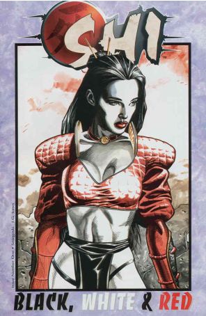 Shi: Black, White, and Red 1 published by Crusade with cover art by J.G. Jones