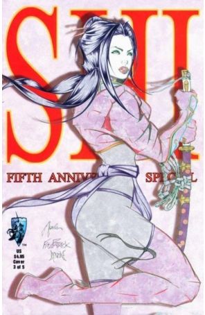 Shi: Five Year Anniversary Special 1C published by Crusade with cover art by Bill Tucci