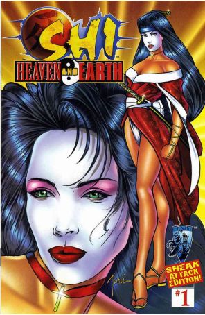 Shi: Heaven And Earth 1B published by Crusade with cover art by Bill Tucci