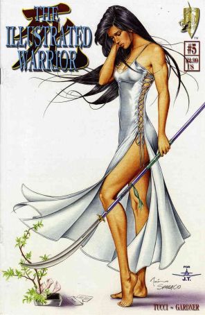 Shi: The Illustrated Warrior 5 published by Crusade with cover art by Bill Tucci