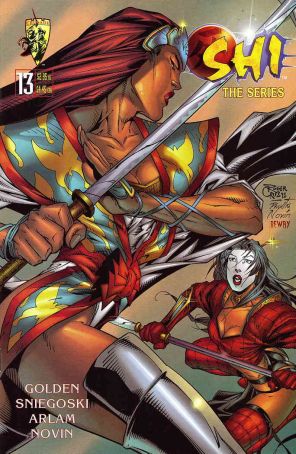 Shi: The Series 13 published by Crusade with cover art by Roger Cruz