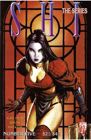 Shi: The Series 5 published by Crusade with cover art by J.G. Jones