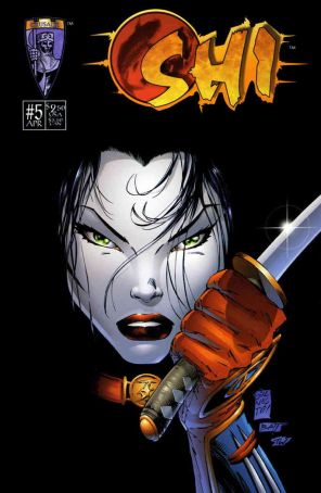 Shi: The Way of the Warrior 5SC published by Crusade with cover art by Marc Silvestri