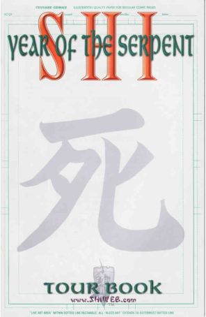 Shi: Year of the Serpent Tour Book 1A published by Crusade