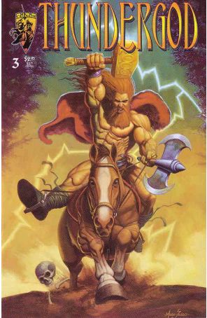 Thundergod 3 published by Crusade with cover art by Marc Sasso