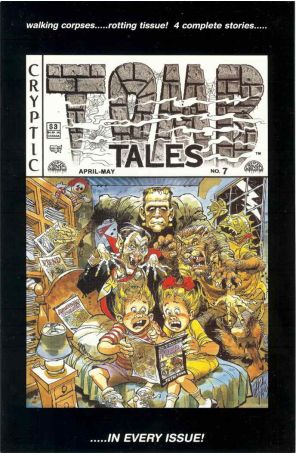 Tomb Tales 7 published by Cryptic Entertainment with cover art by Jack Davis, Al Feldstein (back cover)