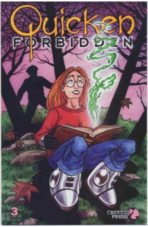 Quicken Forbidden 3 published by Cryptic with cover art by John Green