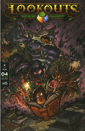 Lookouts 4 published by Cryptozoic with cover art by Robb Mommaerts