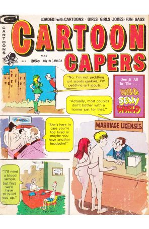 Cartoon Capers (Vol. 8) 3 published by Curtis