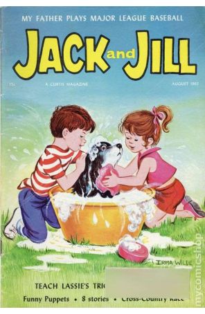Jack And Jill (vol. 25) 10 published by Curtis with cover art by Irma Wilde
