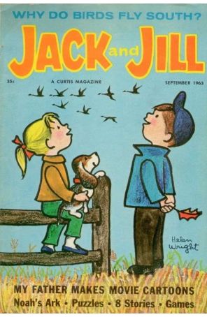 Jack And Jill (vol. 25) 11 published by Curtis with cover art by Helen Wright