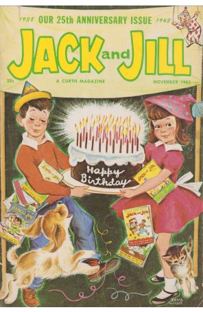 Jack And Jill (vol. 26) 1 published by Curtis with cover art by Irma Wilde