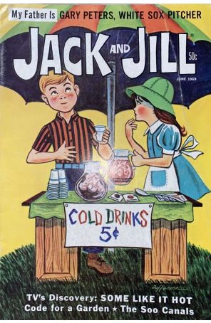 Jack And Jill (vol. 31) 8 published by Curtis with cover art by Robert Jefferson