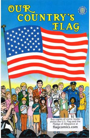 Our Country's Flag 1A published by Custom Comic