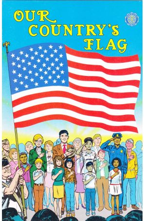 Our Country's Flag 1 published by Custom Comic