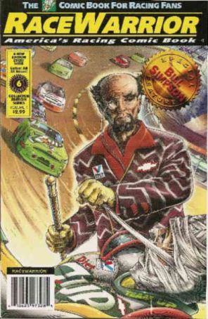RaceWarrior 6 published by Custom with cover art by Roger Leyonmark