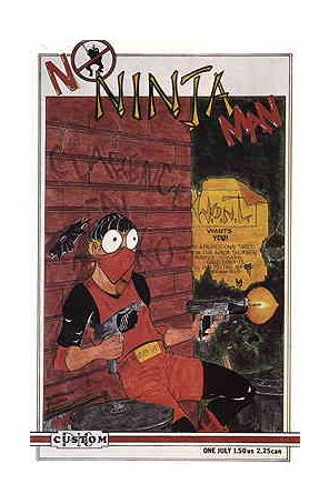 No Ninja Man 1 (2nd) published by Custom Pic