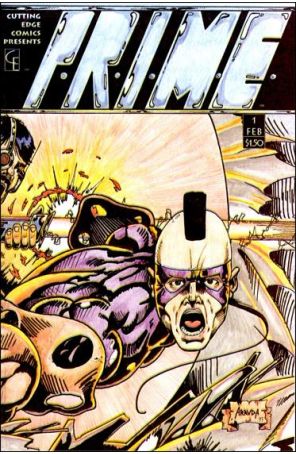 P.R.I.M.E. (Permanent Resistance to Implement Magnified Evolution) 1 published by Cutting Edge with cover art by Paul Arruda