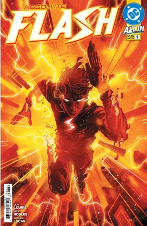 Absolute Flash 1A published by DC with cover art by Nick Robles