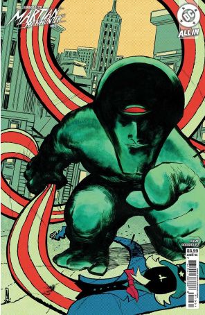 Absolute Martian Manhunter 12C published by DC with cover art by Werther Dell’Edera