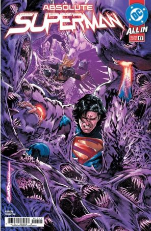 Absolute Superman 17A published by DC with cover art by Rafa Sandoval