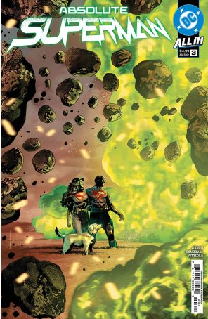 Absolute Superman 3A published by DC with cover art by Rafa Sandoval