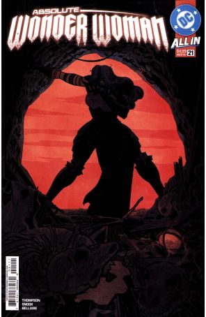 Absolute Wonder Woman 21A published by DC with cover art by Hayden Sherman
