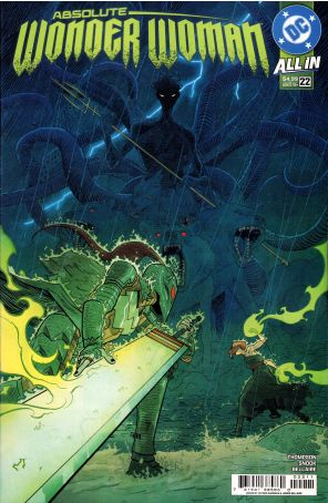 Absolute Wonder Woman 22A published by DC with cover art by Hayden Sherman