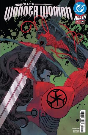 Absolute Wonder Woman 24A published by DC with cover art by Hayden Sherman