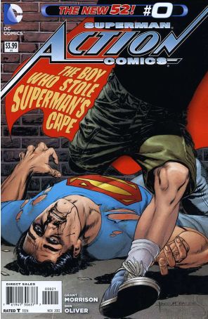 Action Comics (2nd Series) 0A published by DC with cover art by Rags Morales