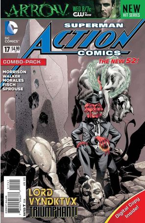 Action Comics (2nd Series) 17C published by DC with cover art by Rags Morales
