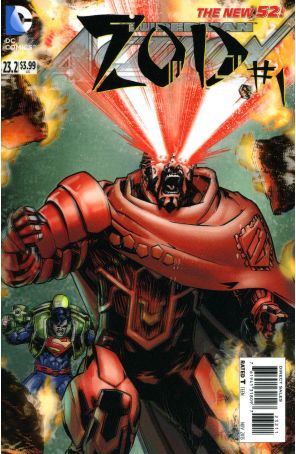 Action Comics (2nd Series) 23.2 published by DC with cover art by Gene Ha