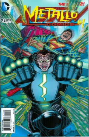 Action Comics (2nd Series) 23.4 published by DC with cover art by Aaron Kuder