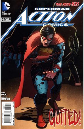 Action Comics (2nd Series) 29 published by DC with cover art by Aaron Kuder