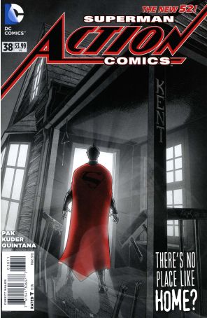 Action Comics (2nd Series) 38 published by DC with cover art by Aaron Kuder