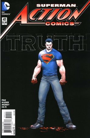 Action Comics (2nd Series) 41 published by DC with cover art by Aaron Kuder