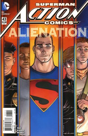 Action Comics (2nd Series) 43 published by DC with cover art by Aaron Kuder