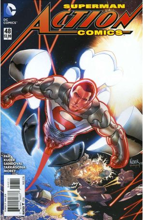 Action Comics (2nd Series) 48 published by DC with cover art by Aaron Kuder