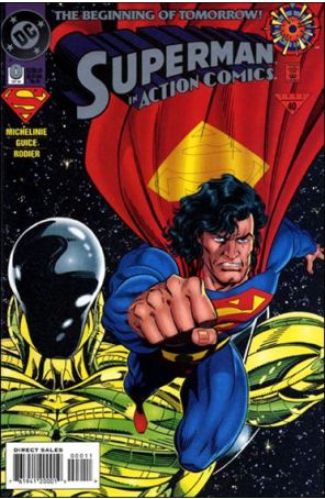 Action Comics 0 published by DC with cover art by Butch Guice