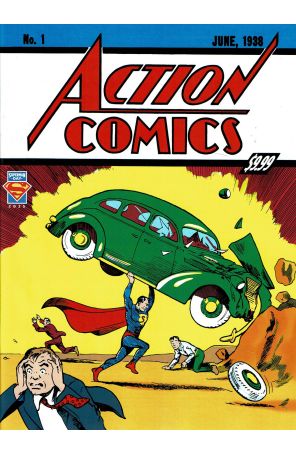 Action Comics 1Q published by DC with cover art by Joe Shuster