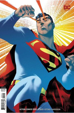 Action Comics 1009A published by DC with cover art by Francis Manapul