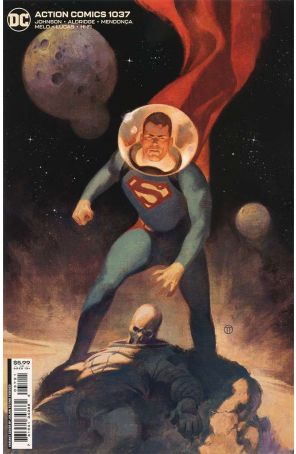 Action Comics 1037A published by DC with cover art by Julian Totino Tedesco